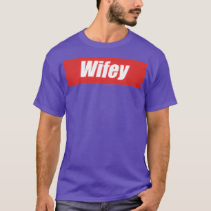 Wifey Cool Gift Wife T-shirt