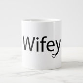 Wifey - Jumbo-Mok Extra Grote Mok (Voorkant)