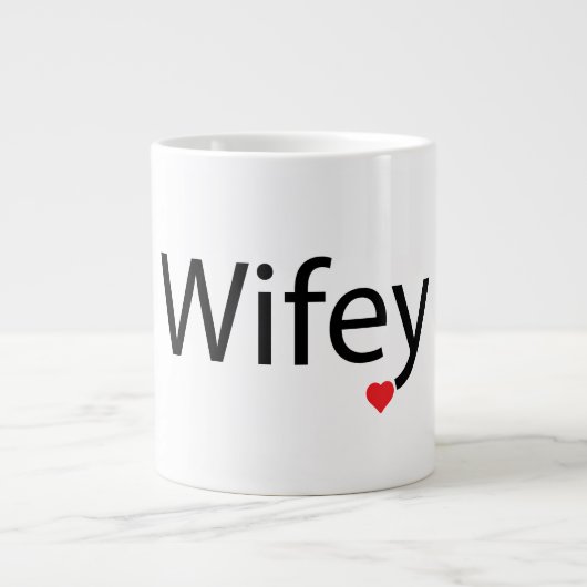 Wifey - Jumbo Mug (Devant)