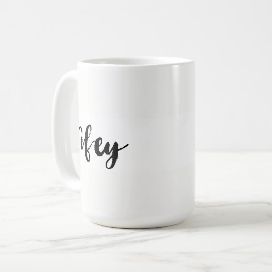 Wifey Koffiemok (Voorkant links)