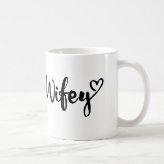 wifey mok, gepersonaliseerde wifey mok, paren mok, koffiemok