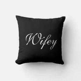 Wifey Mrs Pillow Kussen
