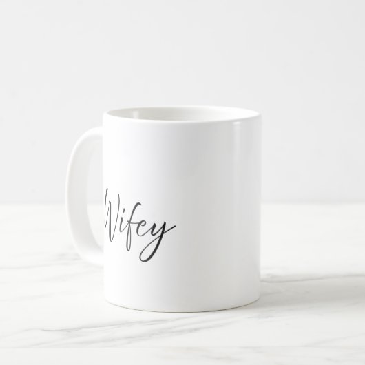 Wifey mug (Devant gauche)