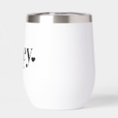 WIFEY | Nom personnalisé Nouveaux mariés (Arrière)