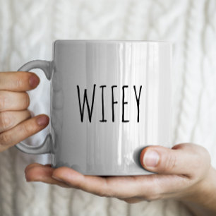 "Wifey" RAE DUNN geïnspireerd Koffiemok
