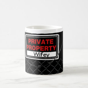 Wifey Unique Cool Funny Cute Fun Koffiemok