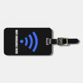 WiFi Beschikbaar hier Bagagelabel (Voorkant horizontaal)