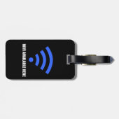 WiFi Beschikbaar hier Bagagelabel (Achterkant horizontaal)