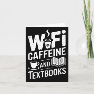 Wifi Cafeïne en schoolboeken Kaart