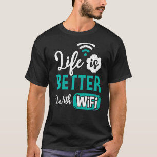 Wifi het Wachtwoord van Internet van de Router cit T-shirt