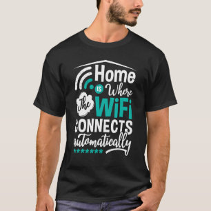 Wifi het Wachtwoord van Internet van de Router cit T-shirt