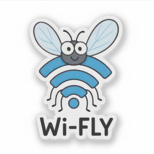 Wifi Internet Sticker (Voorkant)