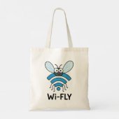 Wifi Internet Tote Bag (Achterkant)