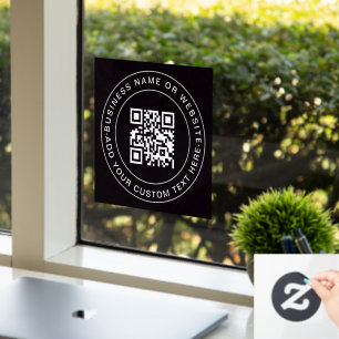 Wifi-netwerk en wachtwoord Zakelijk detailhandel Raamsticker