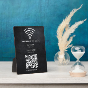 WiFi-netwerk QR-code internetscan om verbinding Fotoplaat