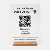 Wifi Network | QR Code Internet Scan to Connect (Recto)