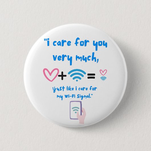 WIFI OFFERTE RONDE BUTTON 5,7 CM (Voorkant)