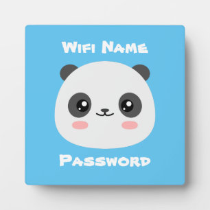 Wifi Panda Fotoplaat