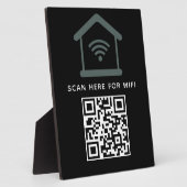 WiFi QR Code Scan om zelfklevende verbinding te ma Fotoplaat (Zijkant)