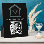 WiFi QR Code Scan om zelfklevende verbinding te ma Fotoplaat (Zijkant)