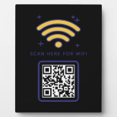WiFi QR Code Scan om zelfklevende verbinding te ma Fotoplaat (Voorkant)