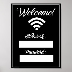 WiFi-teken Poster