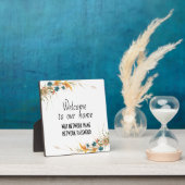 WiFi-wachtwoord Fotoplaat (Insitu)