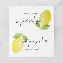 WIFI-WACHTWOORD-gebundeld bureaubord