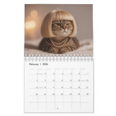 Wigged out Cat Kalender (Feb 2026)