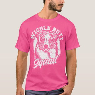 Wiggle Butt Squad - Hond T-shirt