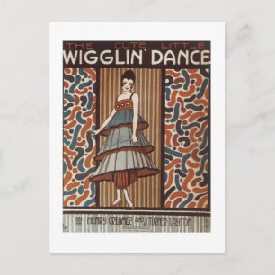 Wigglin' Dance Songbook Hoesje Briefkaart