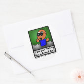 Wigglypops Op zoek naar een Friend sticker (Envelop)