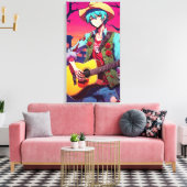 Wight Walker Canvas Afdruk (Insitu (Woonkamer))