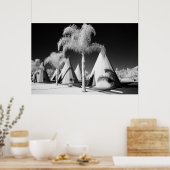 Wigwam Motel Poster (Keuken)