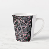 WiizyWitch Magic Witch Cosmic Cat Pentacle Magick Latte Mok (Rechts)