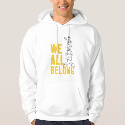 Wij allen Belong Hoodie (Voorkant)