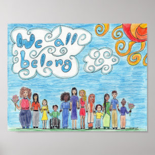 Wij allen Belong Poster