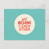 Wij behoren tot elkaars Briefkaart (Voorkant)