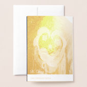 Wij bidden dat u een heel vrolijk kerstfeest zult  folie kaarten (Met envelop)