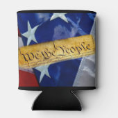 Wij de Amerikaanse vlag van de mensen Blikjeskoeler (Achterkant)