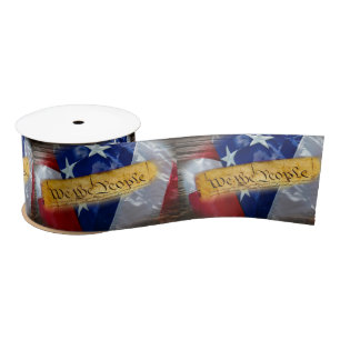 Wij de Amerikaanse vlag van de mensen Lint