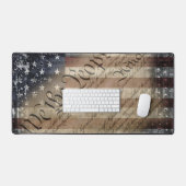 Wij, de Amerikaanse vlag van het volk Bureaumat (Keyboard & Muis)