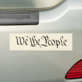 Wij, de Bumpersticker van het volk (Op auto)
