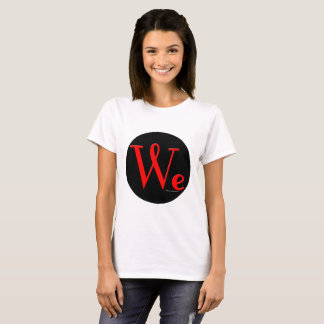 Wij, de Logo vrouwen van de People Round T-shirt