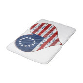 Wij, de mensen-Amerikaanse vlag Badmat (Gekanteld)