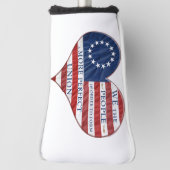 Wij, de mensen-Amerikaanse vlag Golfheadcover (Draai 90)