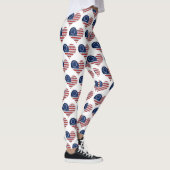 Wij, de mensen-Amerikaanse vlag Leggings (Rechts)