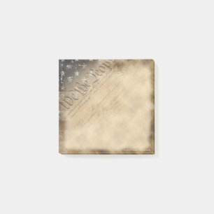 Wij, de mensen-Amerikaanse vlag  stijl Post-it® Notes