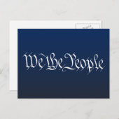 Wij, de mensen briefkaart (Voorkant / Achterkant)