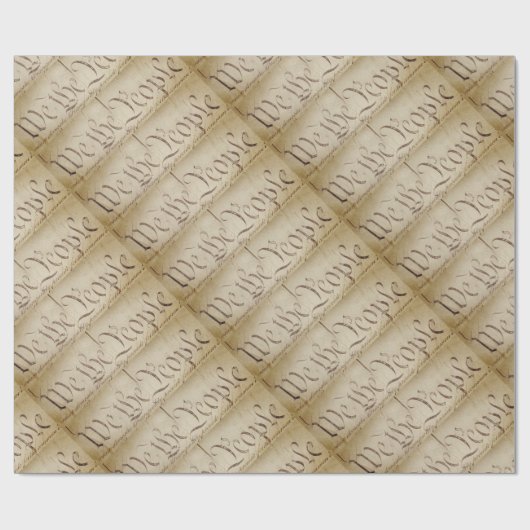 Wij, de mensen cadeaupapier (Vlak)